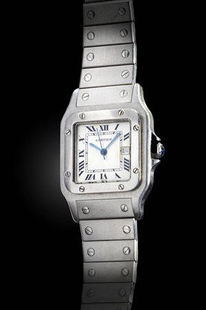 CARTIER<BR>Mod. "Santos", ref.2960, anni '80