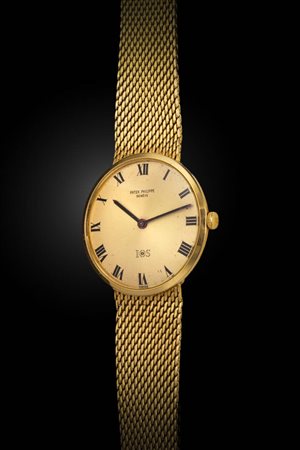 PATEK PHILIPPE<BR>Mod. "Calatrava IOS Milion Dollar Associate", ref. 3562\1, anni '70