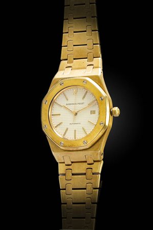AUDEMARS PIGUET<BR>Mod. "Royal Oak", ref.14486BA, anni '80