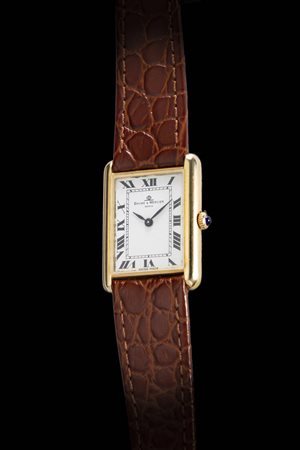 BAUME & MERCIER<BR>Mod."Tank" ref.37077, anni '70