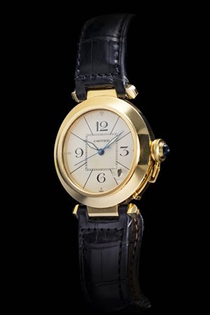 CARTIER<BR>Mod."Pasha Jumbo", ref.1990, anni '90