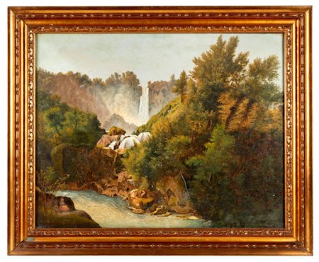  
"Paesaggio" 
Olio su tela  Cm 52x67