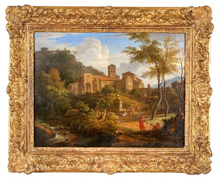  "Paesaggio" Olio su tela Cm 37,5x50