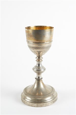  Calice in argento  Cm 22x11,5ø