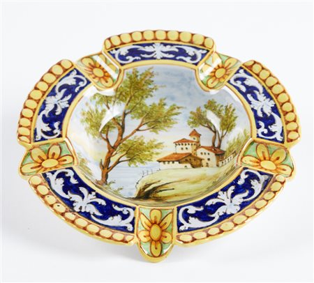 Angelo Minghetti (Bologna, 1822 - Bologna, 1885) 
Posacenere  1910-1920
 Cm 3x16