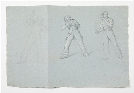  
"Studio di uomo" 
Matita su carta Cm 30x44