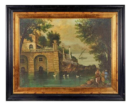  "Paesaggio"   Olio su tela Cm 60x80