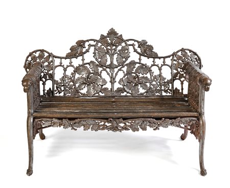  
Panchina in ghisa  
 Cm 96x145x80