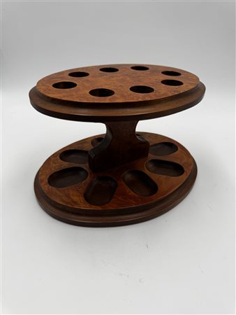 Savinelli (Milano, 1876 - ) 
Porta Pipe in Radica 
 Cm 14x23,5