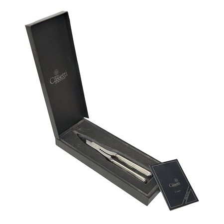 Cassetti - Tagliacrostacei con manico in argento 800 con lame in acciaio