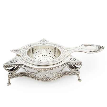 Colino con lavorazione in argento 800