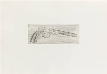 ITALO CREMONA<BR>Cozzo Lomellina (PV) 1905 - 1979 Torino<BR>"Pistola sexy", 1969