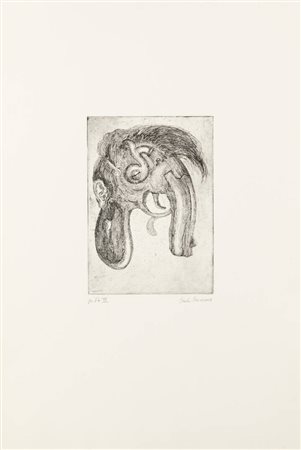 ITALO CREMONA<BR>Cozzo Lomellina (PV) 1905 - 1979 Torino<BR>"Personaggio I", 1970