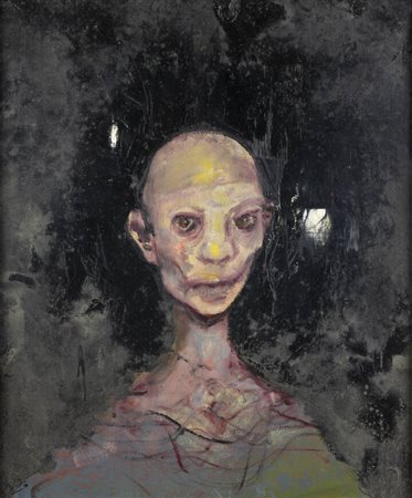 ENRICO COLOMBOTTO ROSSO<BR>Torino 1925 - 2013 Casale Monferrato (AL)<BR>"Volto"