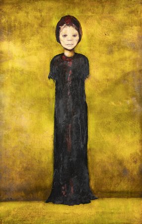 ENRICO COLOMBOTTO ROSSO<BR>Torino 1925 - 2013 Casale Monferrato (AL)<BR>"Figura"