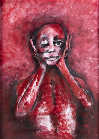 ENRICO COLOMBOTTO ROSSO<BR>Torino 1925 - 2013 Casale Monferrato (AL)<BR>"Senza titolo"