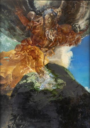 ABACUC (Silvano Gilardi)<BR>Torino 1933 - 2021<BR>"Diatorgiling" 12/68-1/69