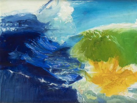 ABACUC (Silvano Gilardi)<BR>Torino 1933 - 2021<BR>"La valle" 1972