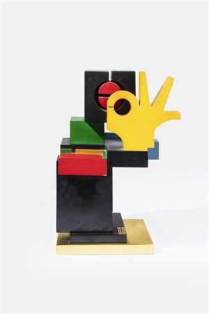 MARIO MOLINARI<BR>Coazze (TO) 1930 - 2000 Torino<BR>"Apri la bocca", 1994