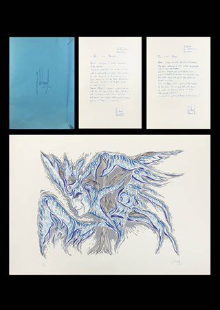 GUIDO DE BONIS<BR>Torino 1931 - 2009<BR>"Senza titolo" 1982