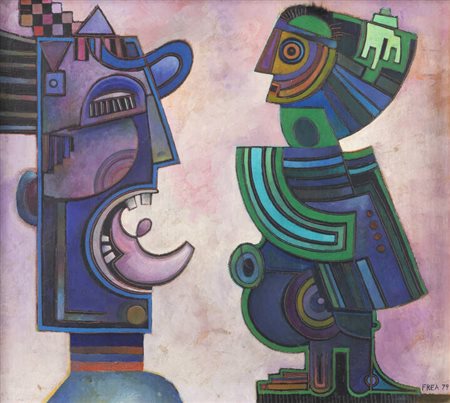 ROMANO FREA<BR>Monticello d'Alba (CN) 1945<BR>"Senza titolo" 1979