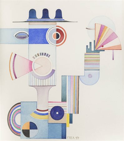 ROMANO FREA<BR>Monticello d'Alba (CN) 1945<BR>"Senza titolo" 1979