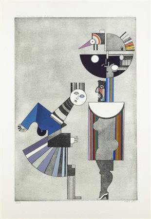 ROMANO FREA<BR>Monticello d'Alba (CN) 1945<BR>"Quello che mi rompe le uova nel paniere" 1979