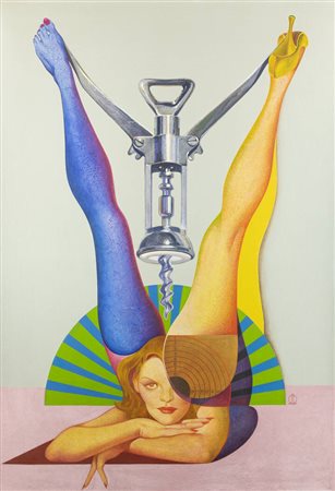 HEINZ ANGER<BR>Karlstetten 1941<BR>"Corkscrewer"