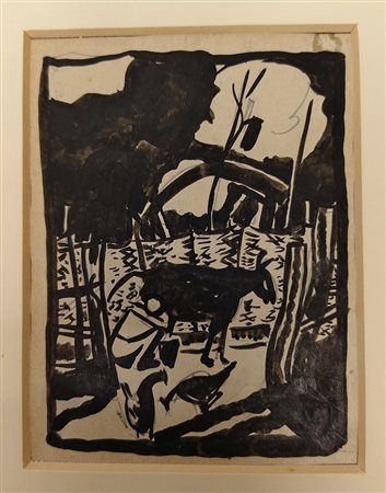 Georgy Bibikov (1903-1976) - Scena campestre