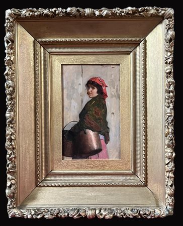 Giuseppe Barison (1853-1931) - Popolana veneta