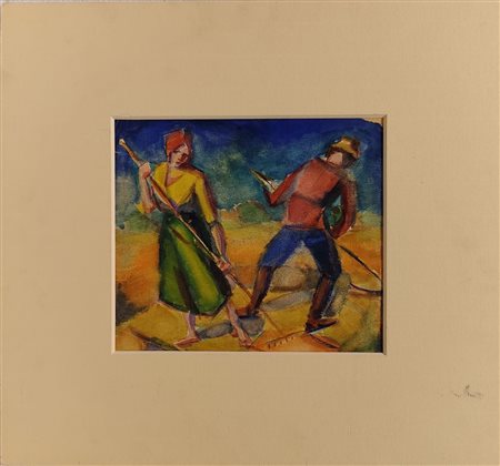 Evgheni Teis (1900-1981) - lavoro nei campi