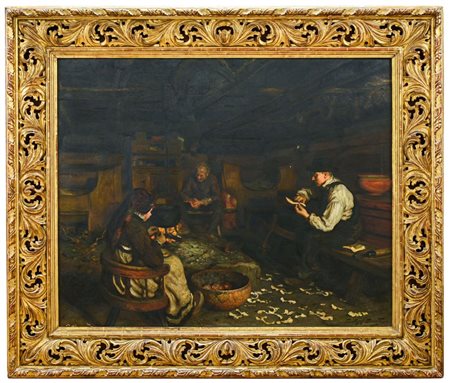 Carl Fritjof SMITH (1859-1917) - Scene de ferme