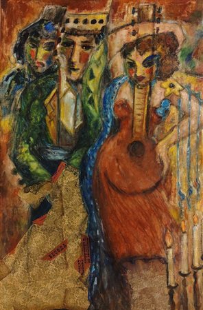 Evghenia Magaril (1902-1987) - Danzatrice uzbeka