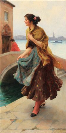 Stefano Novo (1862-1927) - Popolana veneziana