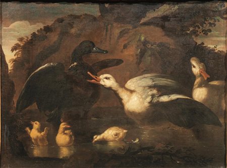 Cerchia di Angelo Maria Crivelli detto il Crivellone , fine sec. XVII-inizi...