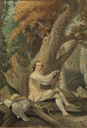 Da Jacob More AUTORITRATTO olio su tela, cm 86x56 ,5 Dall'originale di Jacob...