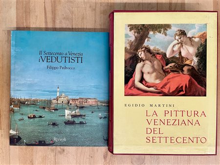 PITTURA VENETA DEL SETTECENTO - Lotto unico di 2 cataloghi
