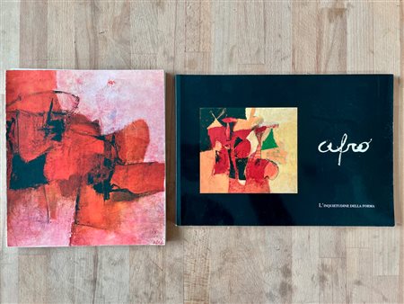 AFRO BASALDELLA - Lotto unico di 2 cataloghi: