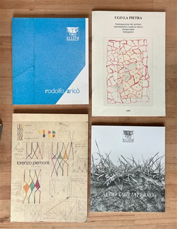 ARICÒ, TAGLIAFERRO, LA PIETRA E PIEMONTI - Lotto unico di 4 cataloghi: