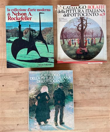 ARTE DELL'OTTOCENTO E COLLEZIONE ROCKFELLER - Lotto unico di 3 cataloghi