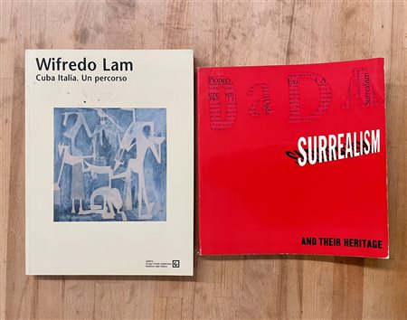 WIFREDO LAM E SURREALISMO - Lotto unico di 2 cataloghi