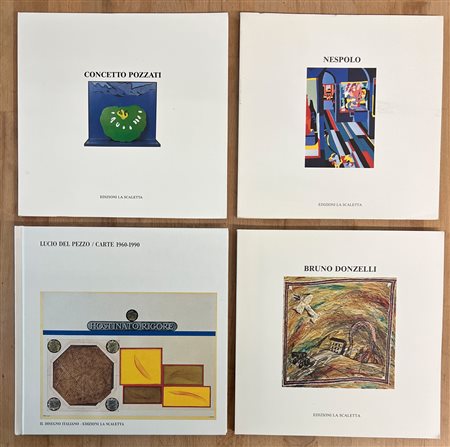 GALLERIA LA SCALETTA, REGGIO EMILIA (POP ART ITALIANA) - Lotto unico di 4 cataloghi