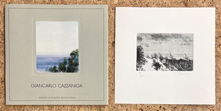 CATALOGHI CON OPERE ALL'INTERNO (GIANCARLO CAZZANIGA) - Giancarlo Cazzaniga, 1983