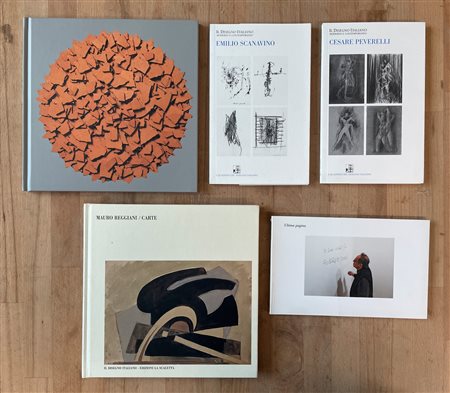 GALLERIA LA SCALETTA, REGGIO EMILIA (MAINOLFI, PISANI, SCANAVINO, PEVERELLI, DELLA TORRE, REGGIANI) - Lotto unico di 6 cataloghi