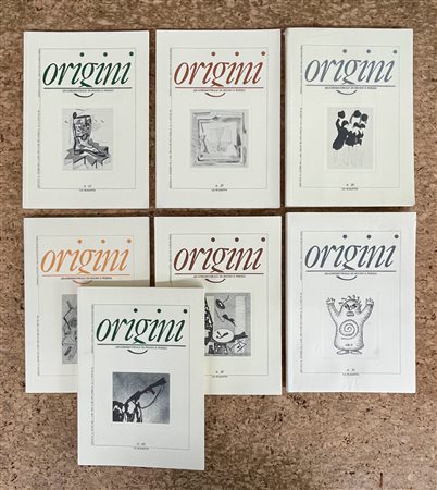 GALLERIA LA SCALETTA, REGGIO EMILIA (ORIGINI) - Lotto unico di 7 cataloghi