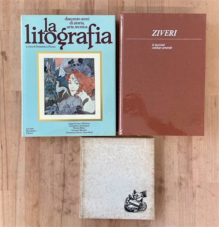 MONOGRAFIE DI ARTE GRAFICA CON OPERE ALL'INTERNO (ALBERTO ZIVERI) - Ziveri. Le incisioni. Catalogo generale, 1983