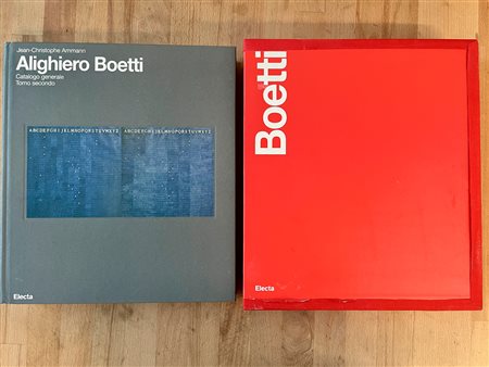 ALIGHIERO BOETTI - Catalogo generale. Tomo secondo, 2012