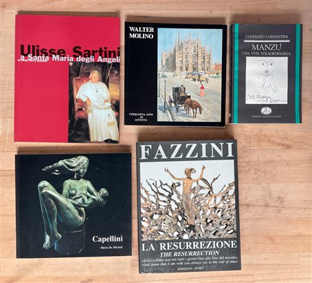 FIGURAZIONE ITALIANA DEL DOPOGUERRA - Lotto unico di 5 cataloghi