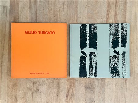 GIULIO TURCATO E TOTI SCIALOJA - Lotto unico di 2 cataloghi