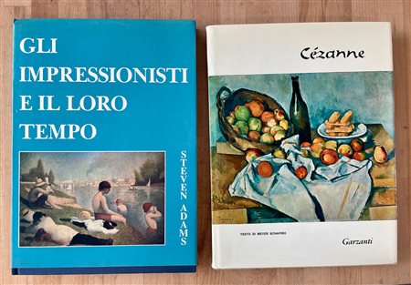 CÉZANNE E GLI IMPRESSIONISTI - Lotto unico di 2 cataloghi